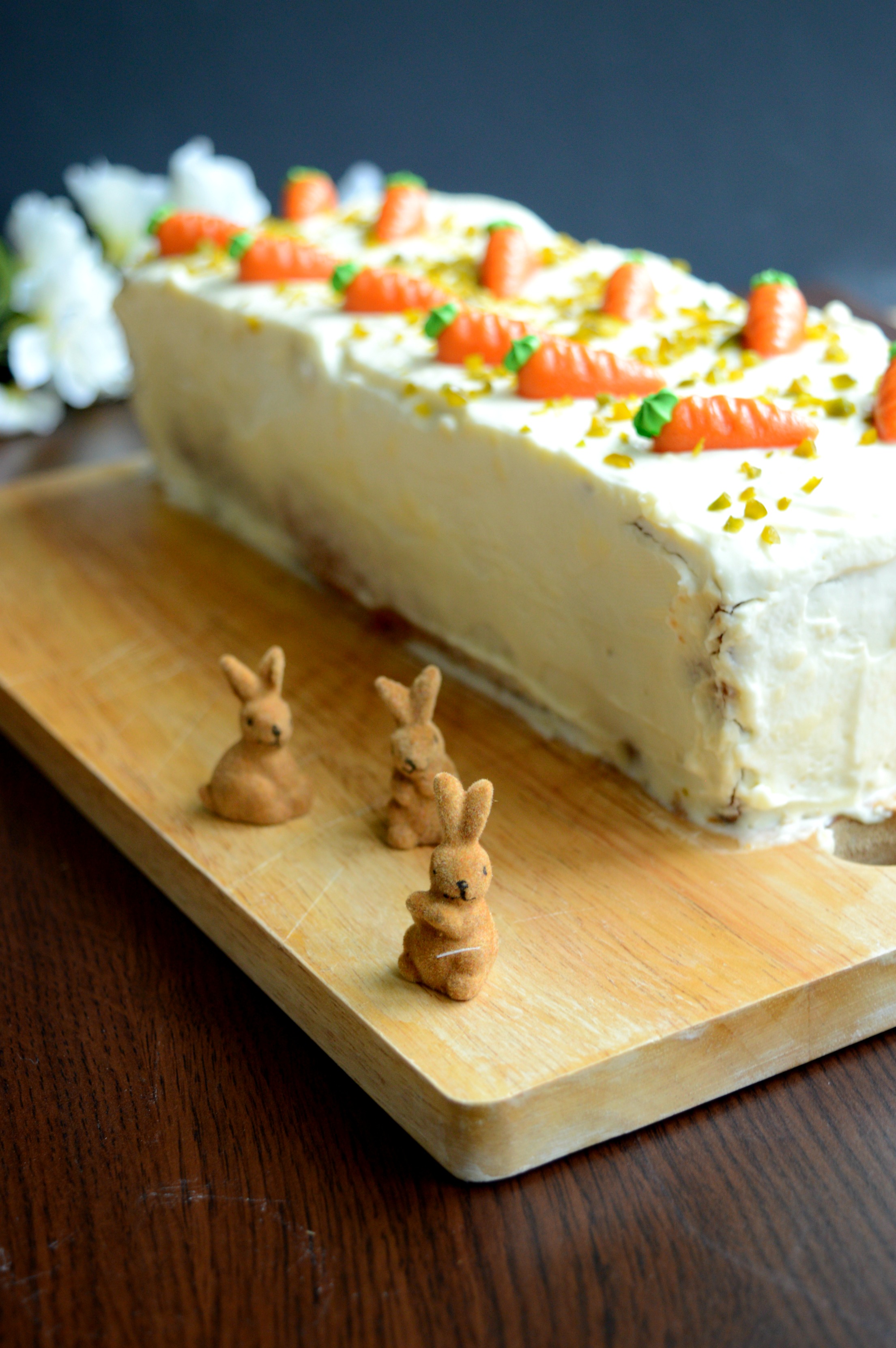 Möhrenkuchen mit Frischkäsefrosting