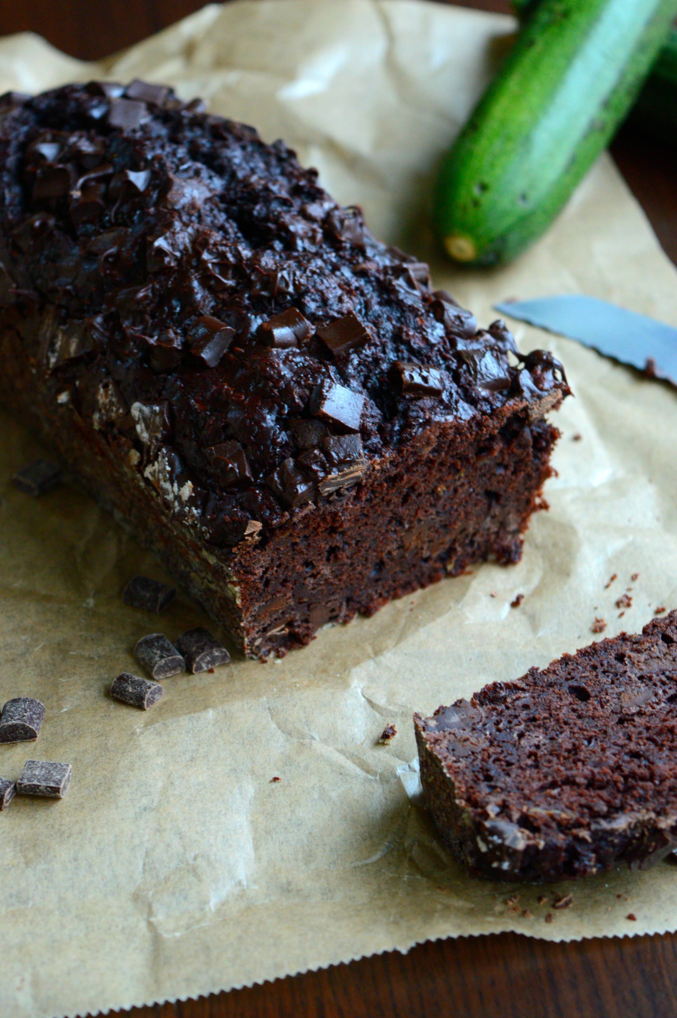 Zucchini-Schokoladenkuchen