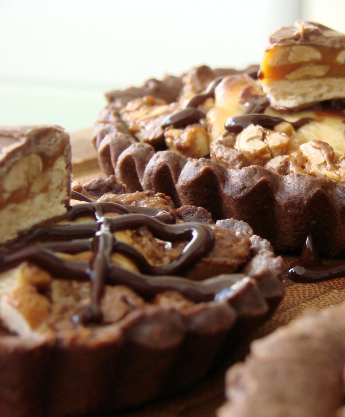 Snickers-Tartelettes